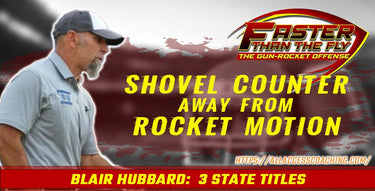 Shovel Counter Away from Rocket Motion